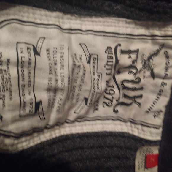 🛑 may be getting one more... FCUK men's sweater wool blend WARM - Picture 3 of 5